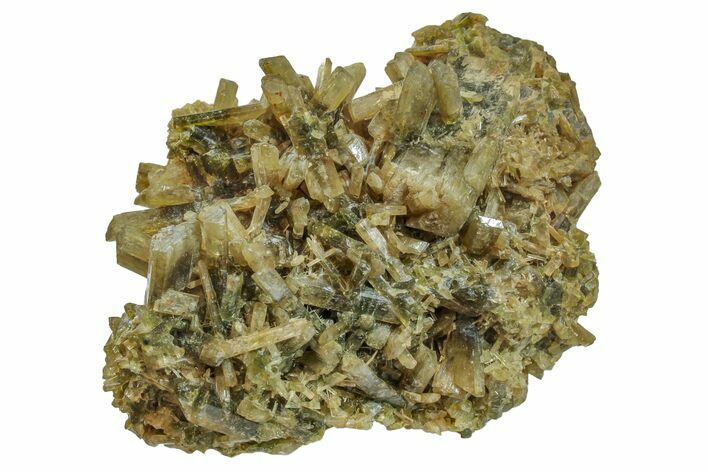 Clinozoisite Crystal Cluster - Peru #169643
